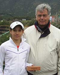 Campeona 14 años, Agustina Santamaria